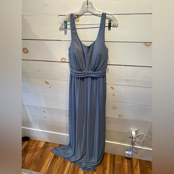 Birdy Grey Jan blue bridesmaid dress size medium, NWT, see photos, discontinued - Picture 1 of 7
